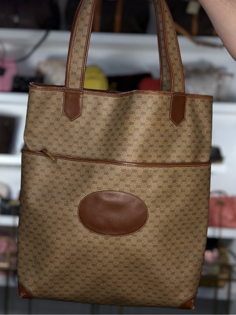 Gucci Micro GG Tote Bag